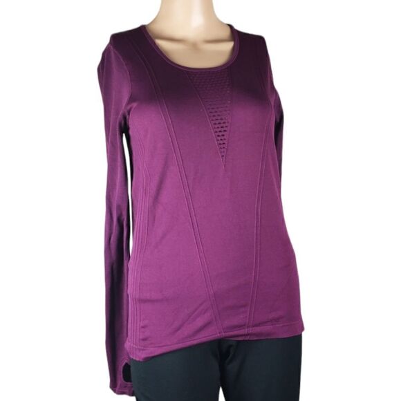 Fabletics Purple Athletic Long Sleeve Top - Picture 1 of 4